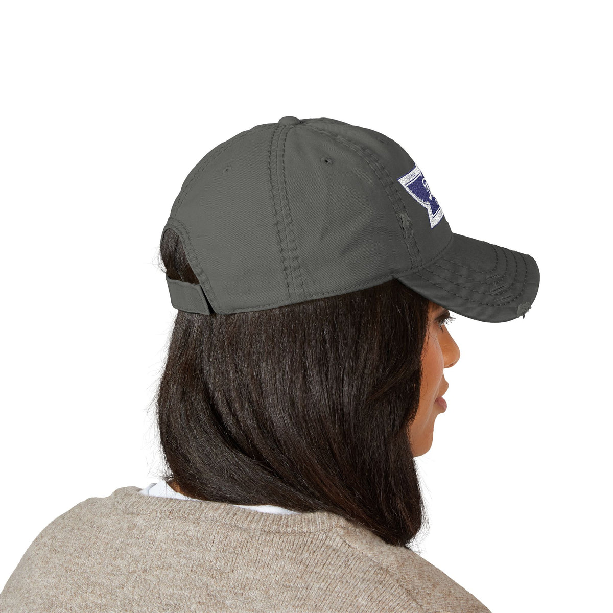 Foothills Model T Club Distressed Embroidered Dad Hat