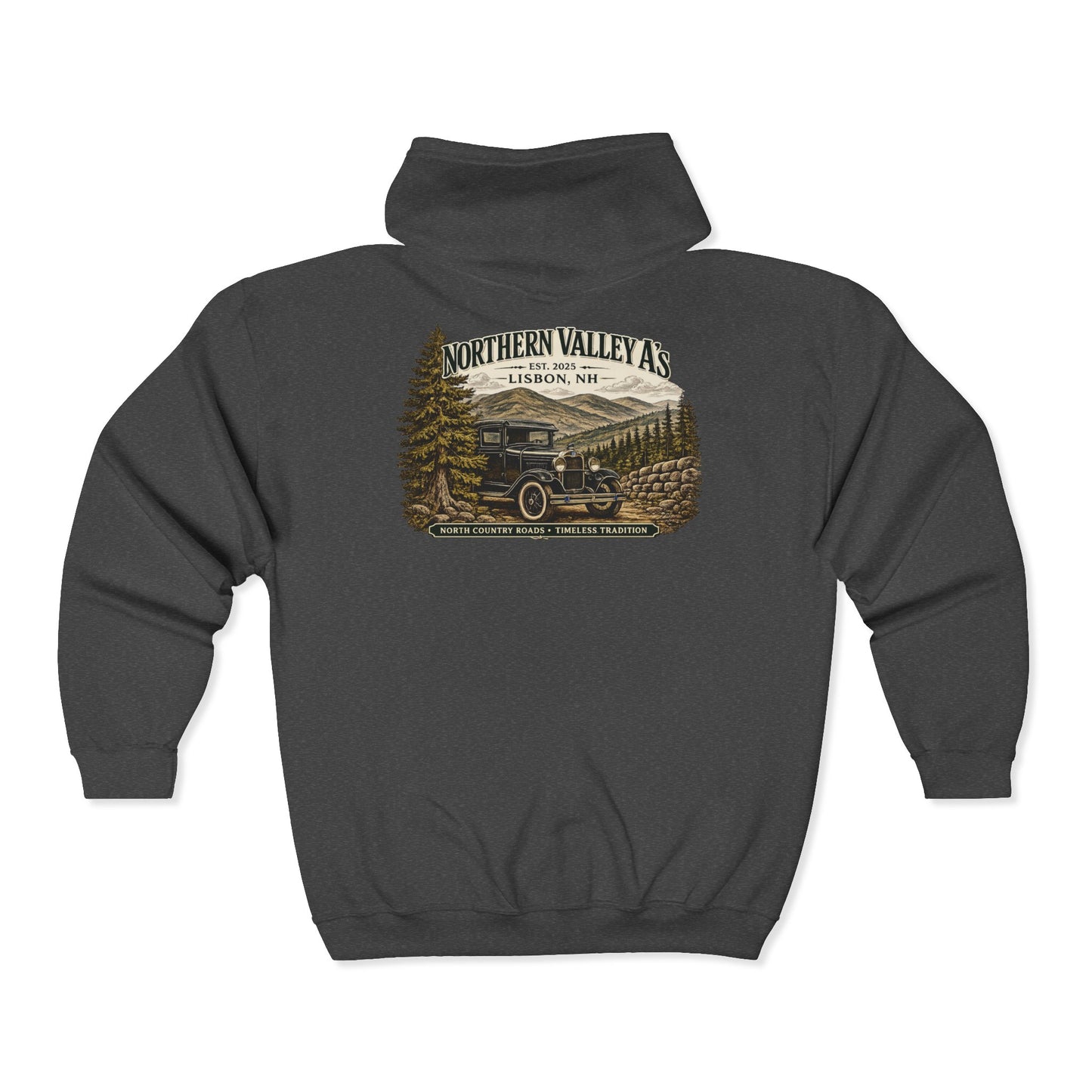 Northern Valley A's Lisbon, NH Hoodie — Sweatshirt