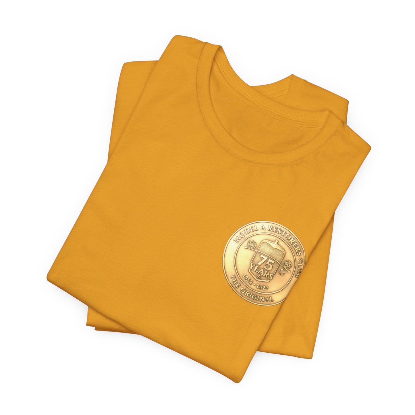 MARC 75th Anniversary Gold Chest Emblem T-Shirt