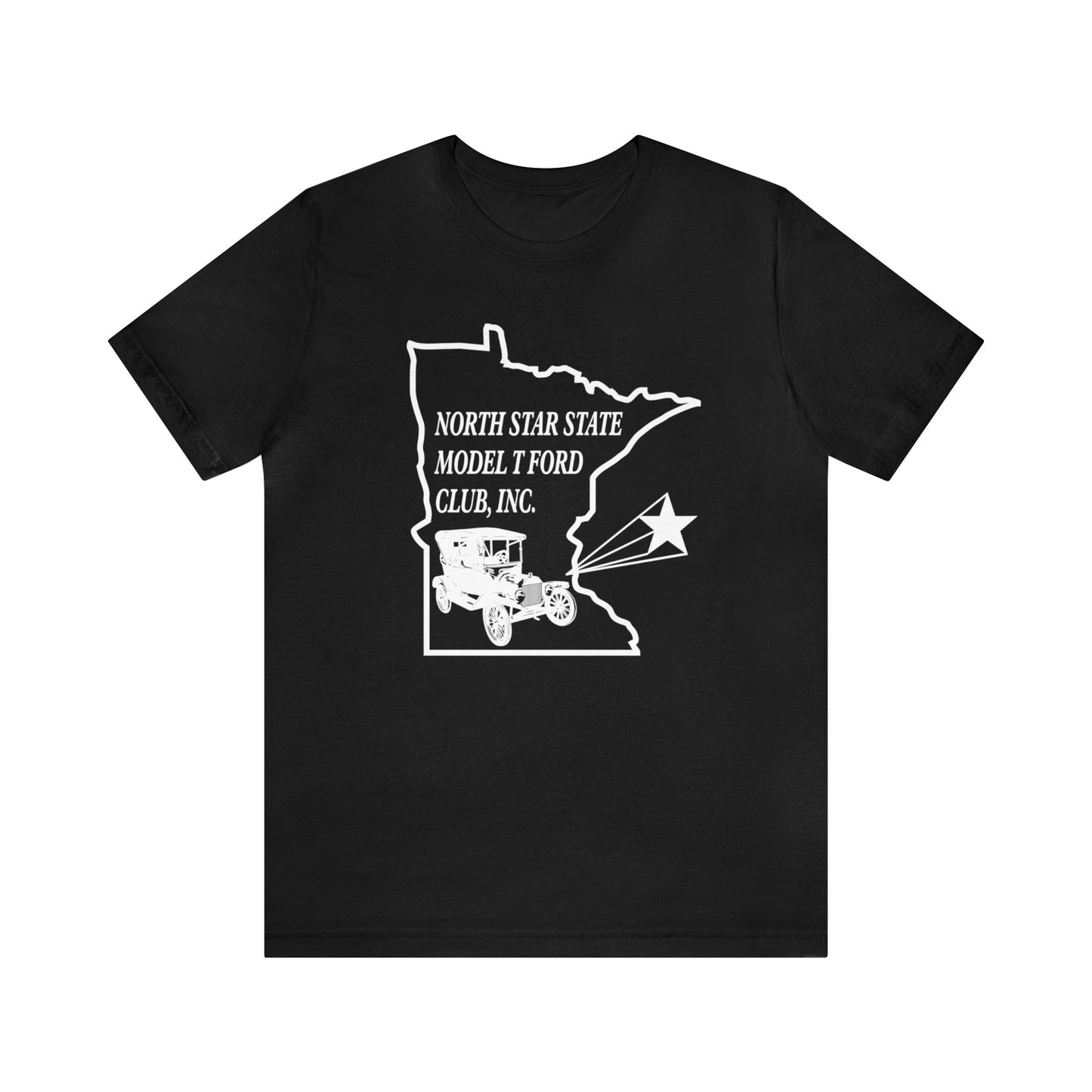 North Star State Model T Ford Club, Inc. Unisex Jersey Short Sleeve Tee