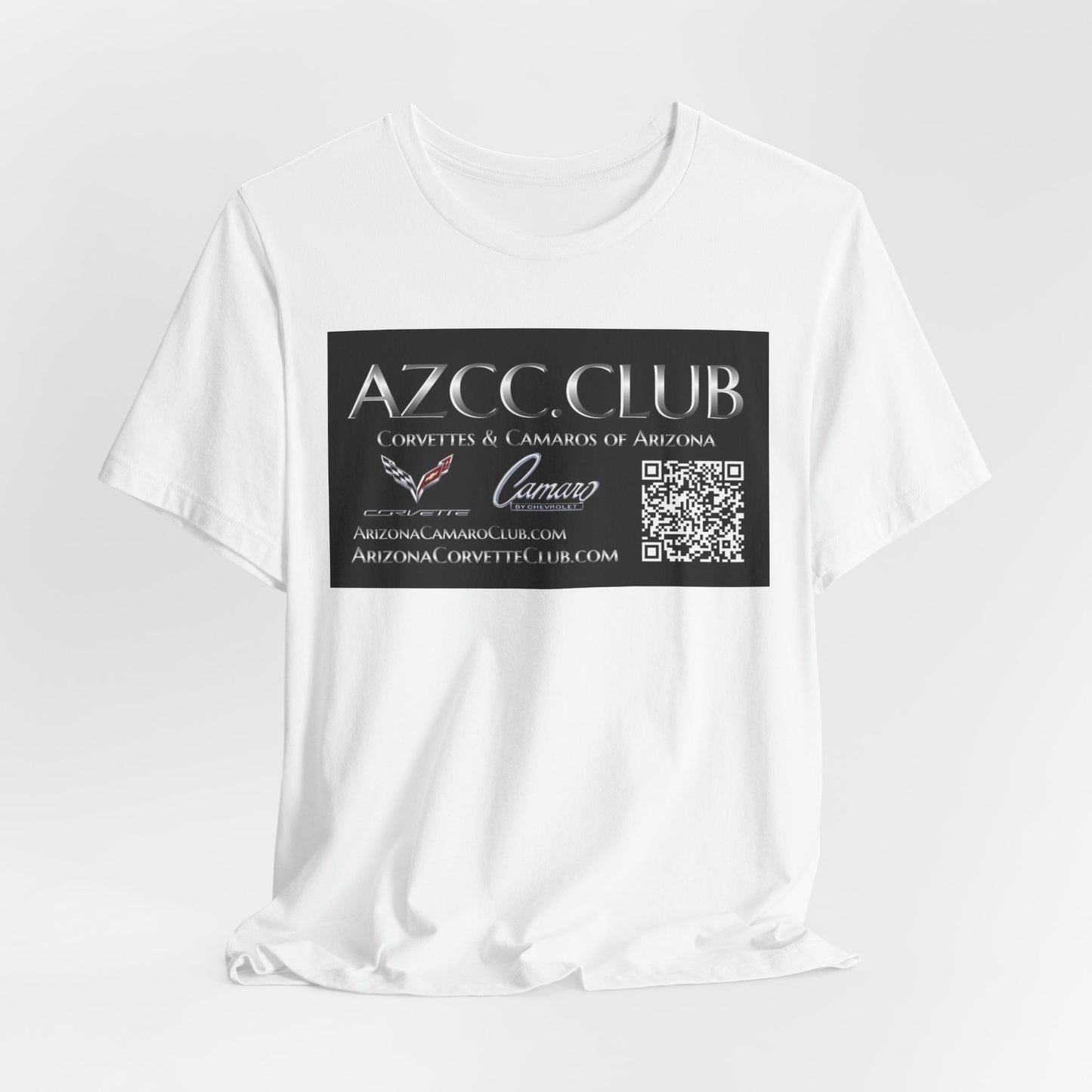 AZCC Club Logo T‑Shirt — Arizona Club Tee with QR Code