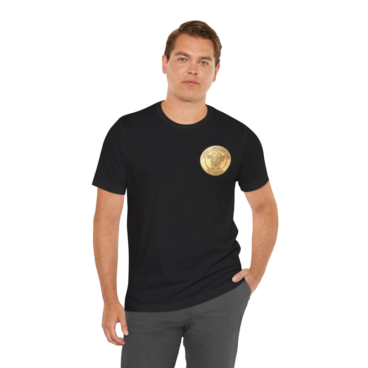 MARC 75th Anniversary Gold Chest Emblem T-Shirt