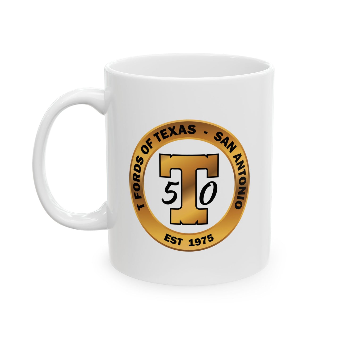 T Fords of Texas Ceramic Mug - Perfect Gift for Coffee Lovers