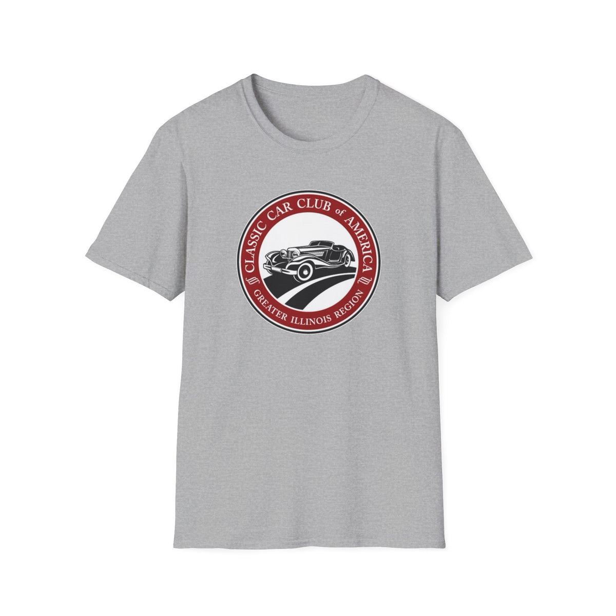 Classic Car Club of America Greater Illinois Region T-Shirt - Unisex Softstyle T-Shirt