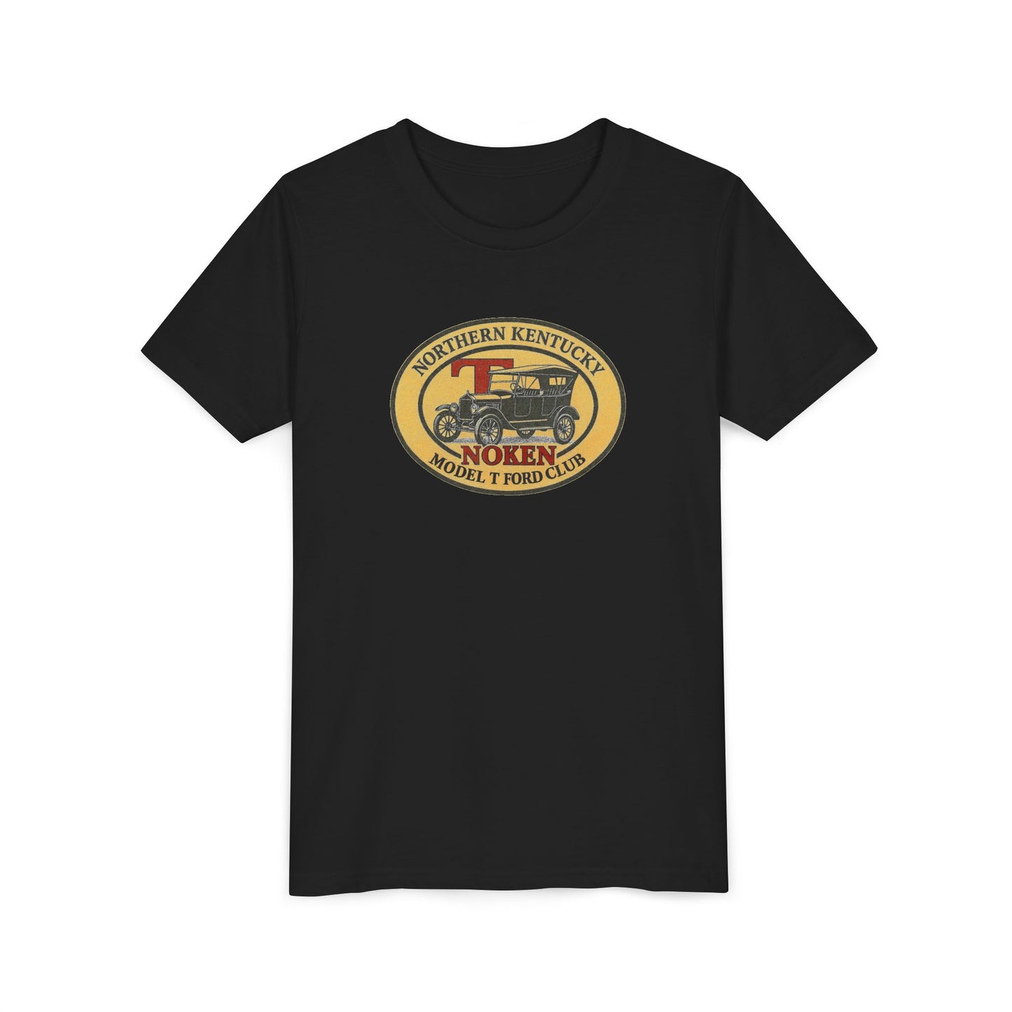 Northern Kentucky Model T Ford Club (NOKEN) Vintage Car Logo - Youth Tee