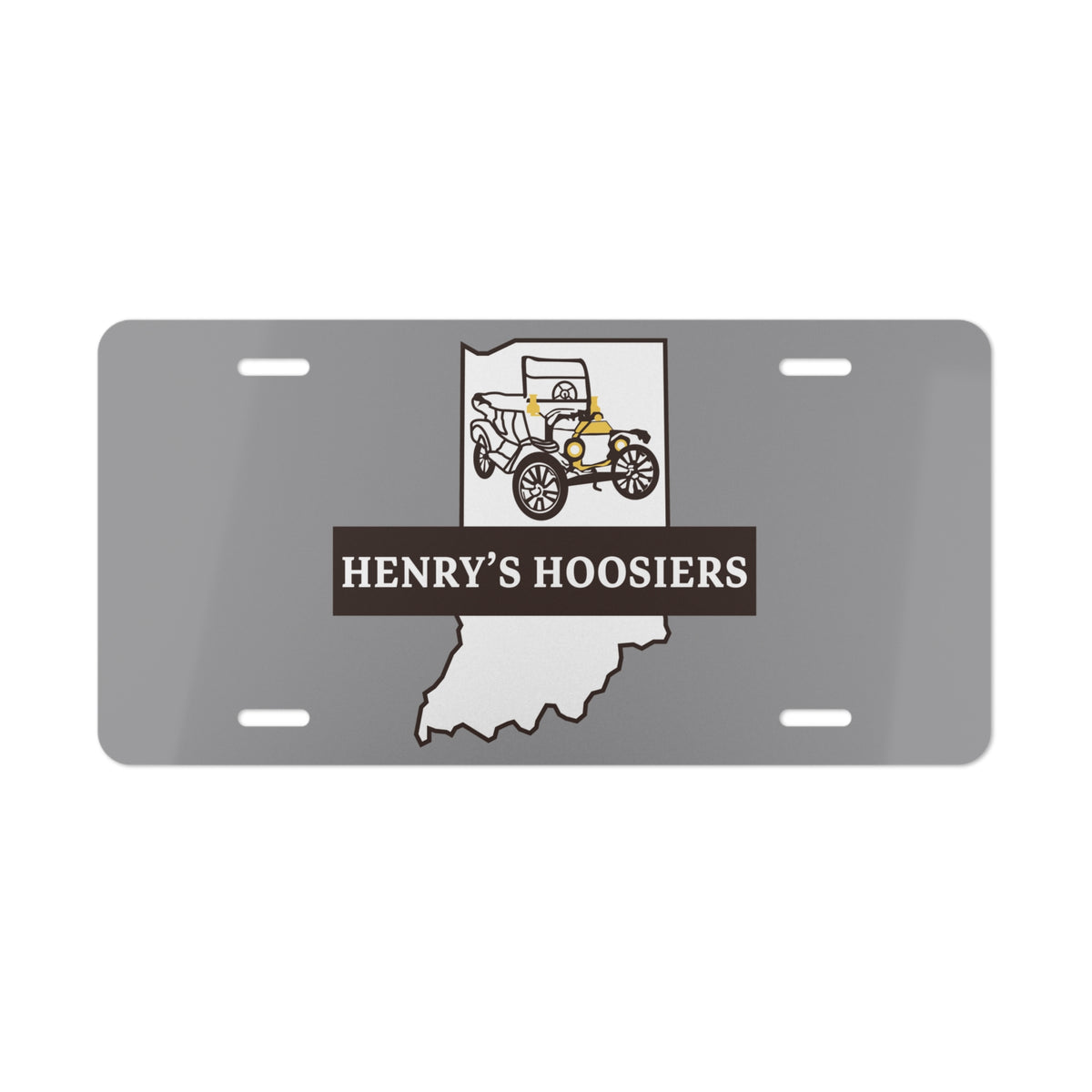 Henry's Hoosiers Model T Club License Plate