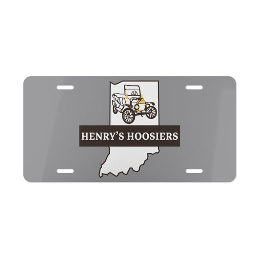 Henry's Hoosiers Model T Club License Plate