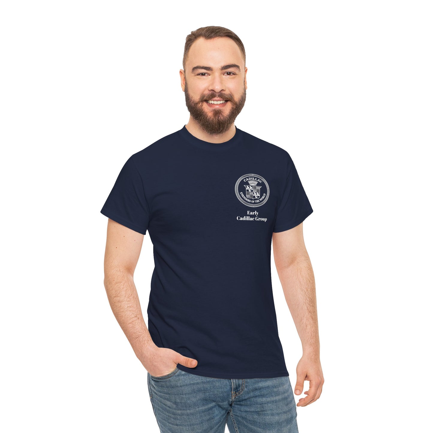 Early Cadillac Group Tee — "Standard of the World" T-Shirt