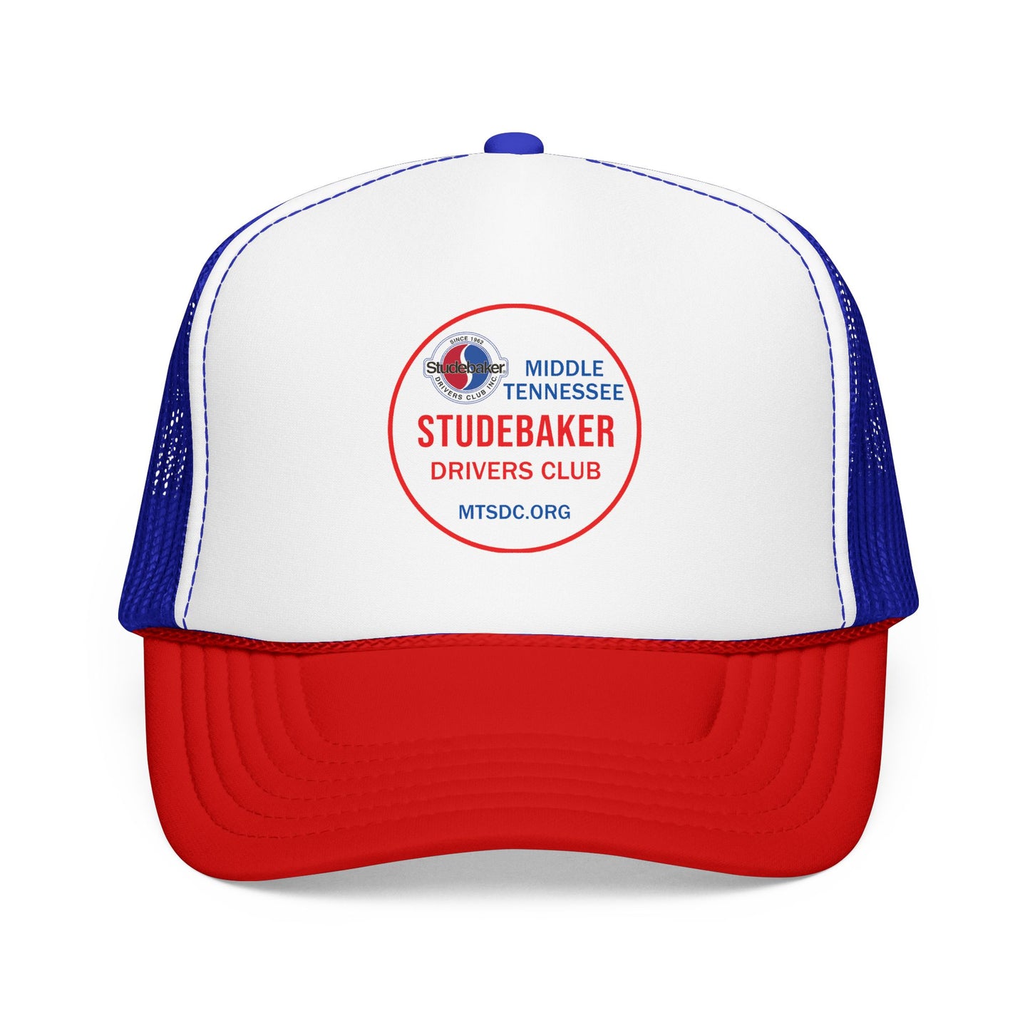 Middle Tennessee Studebaker Drivers Club Chapter Printed Foam Trucker Hat