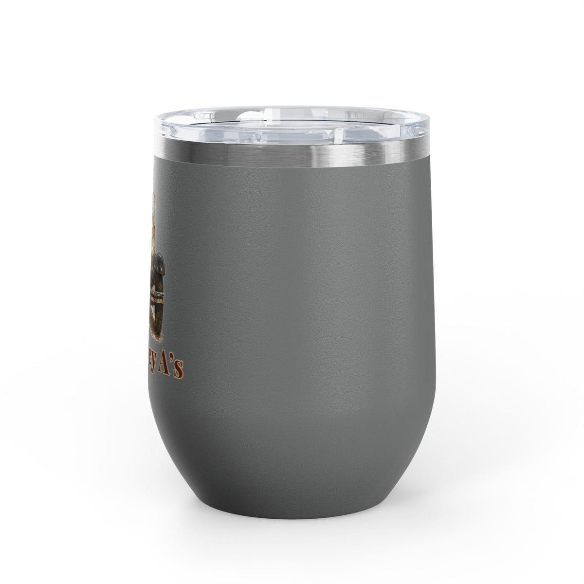Napa Valley A's Vintage Car 12oz Wine Tumbler