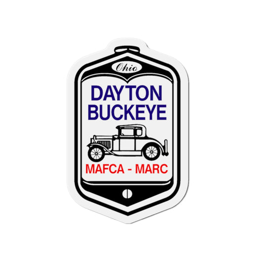 Dayton Buckeye Model A Ford Club - Vintage Die-Cut Magnet