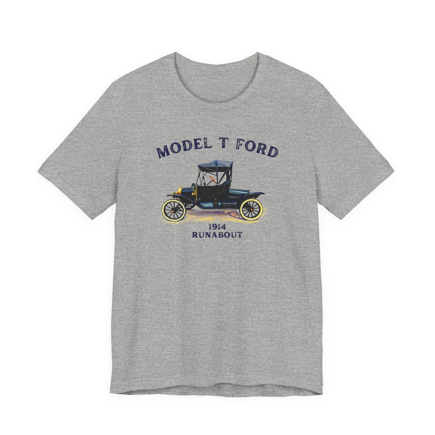 1914 Model T Ford Runabout - Classic Car Enthusiast Unisex T-Shirt