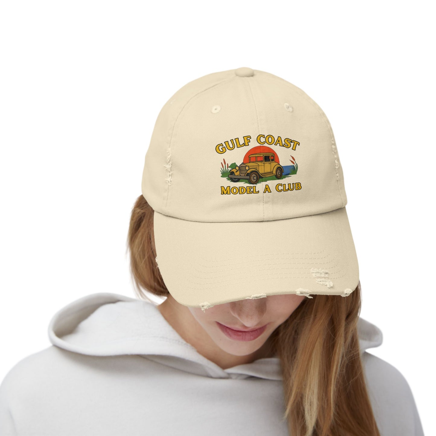 Gulf Coast Model A Club Vintage Distressed Cap