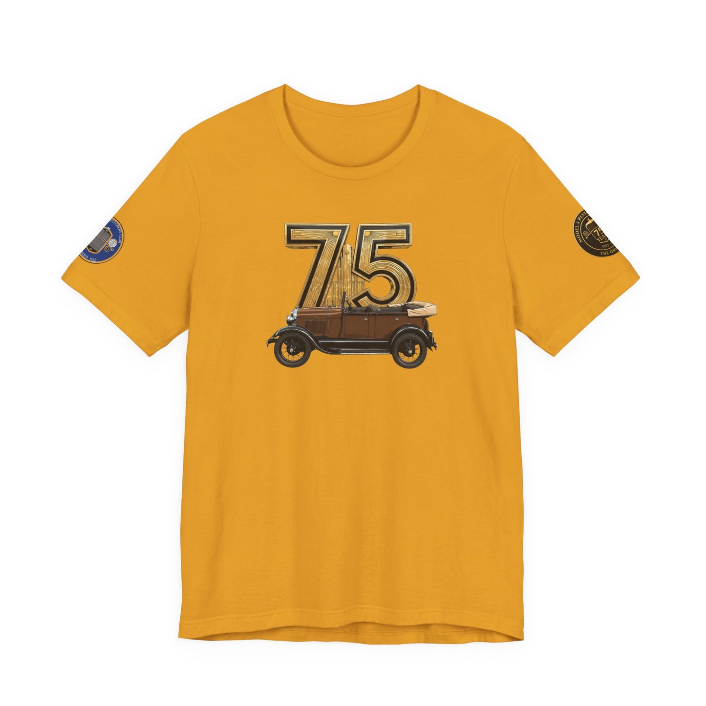 MARC 75th Anniversary Tee with Touring car and MARC logos on both sleeves