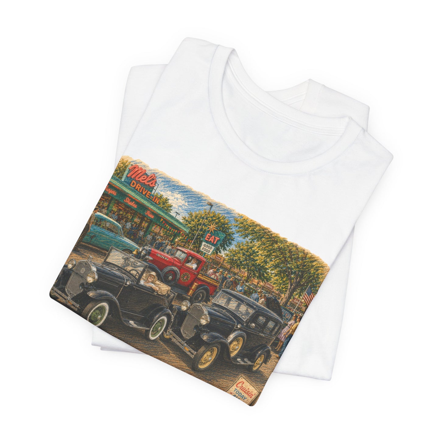 Mel's Drive-In (LTG) - Unisex Jersey Short Sleeve Tee