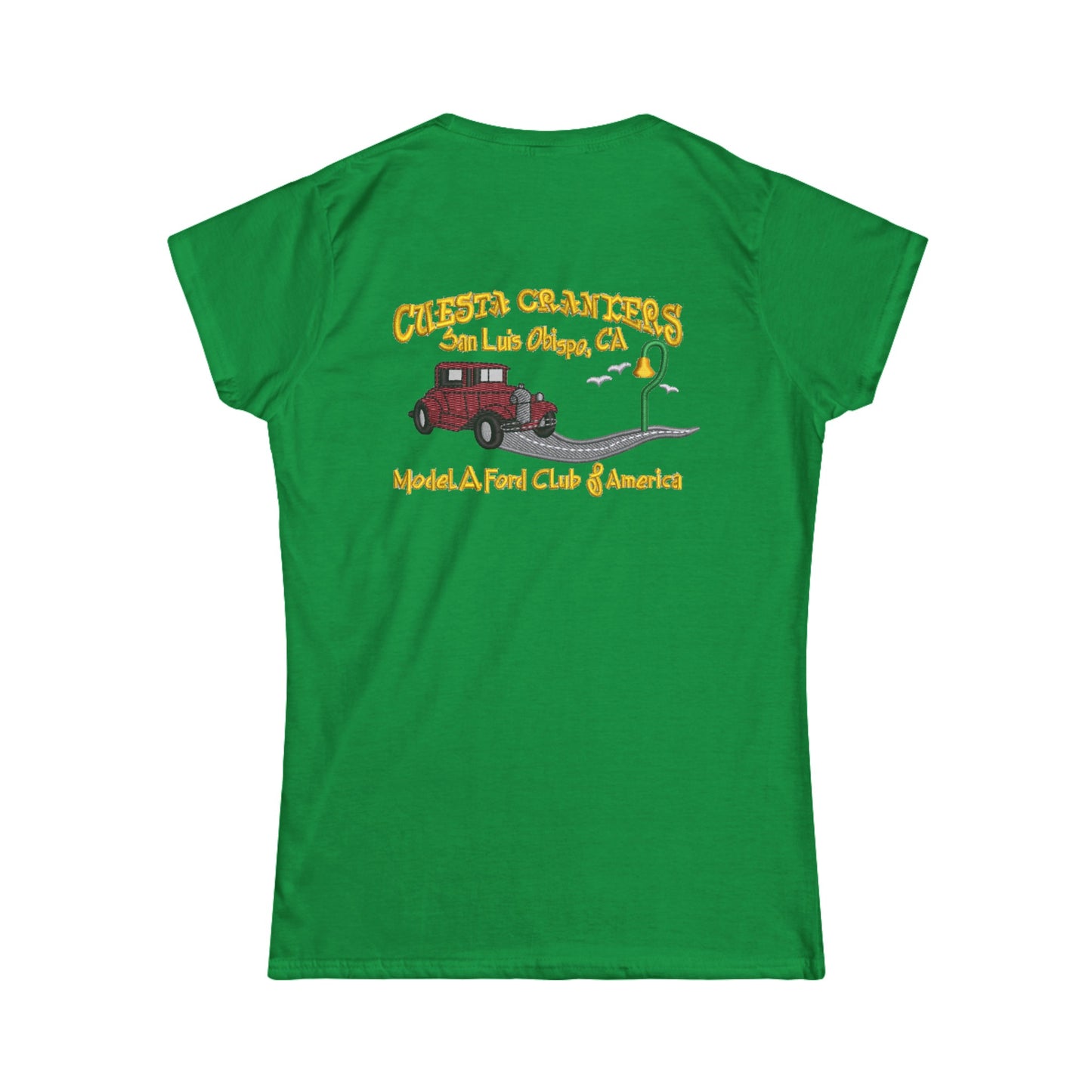 Cuesta Crankers MAFCA (front and back logo) Women's Softstyle Tee