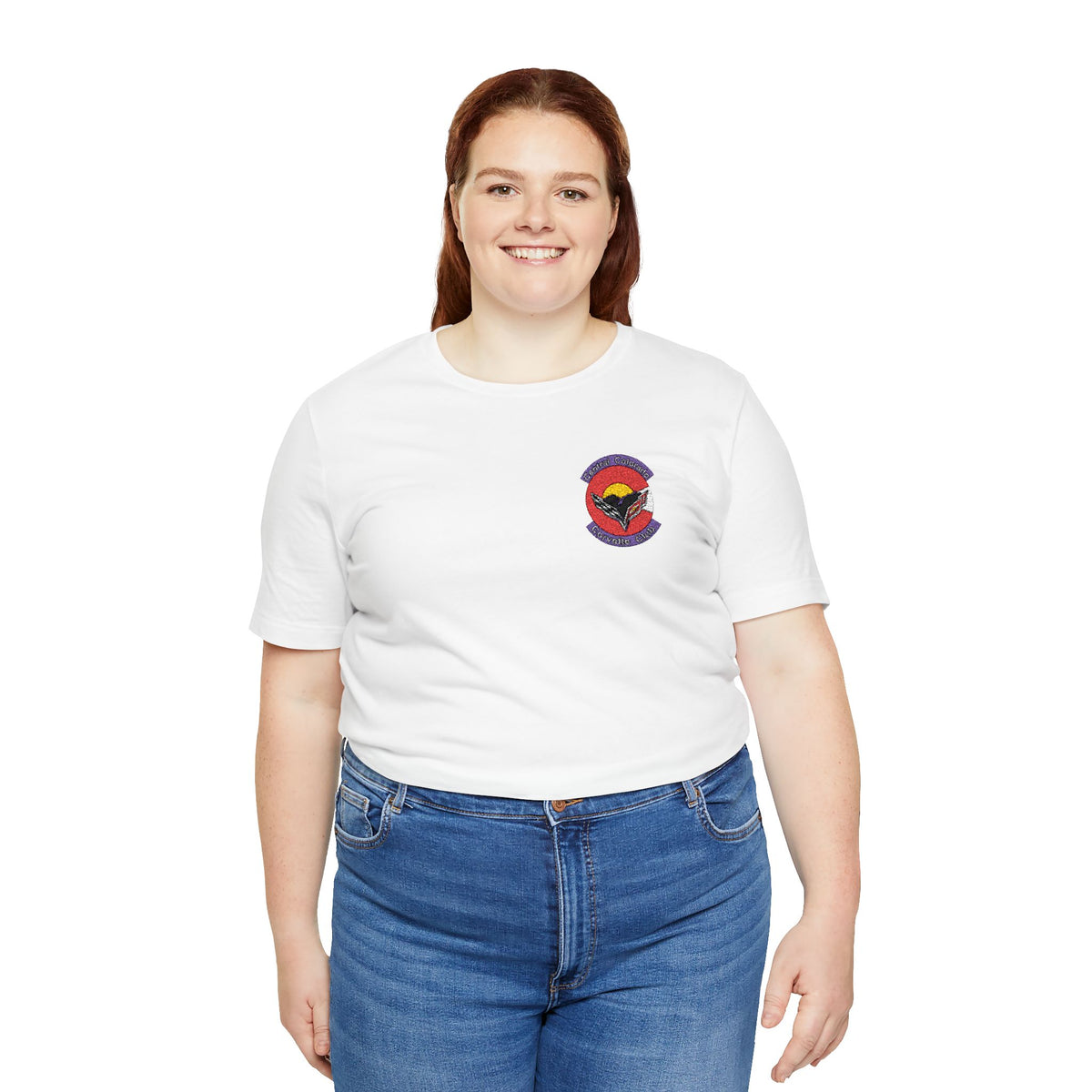 Central Colorado Corvette Club - Embroidered Unisex Soft Style Tee