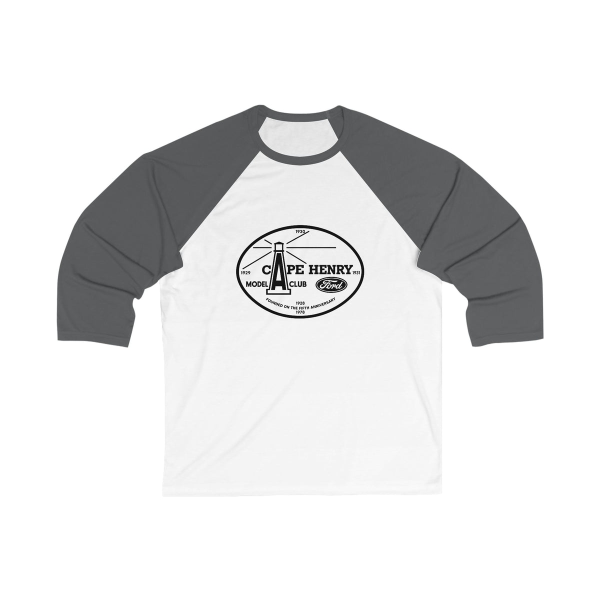 Cape Henry Model A Club Baseball Tee