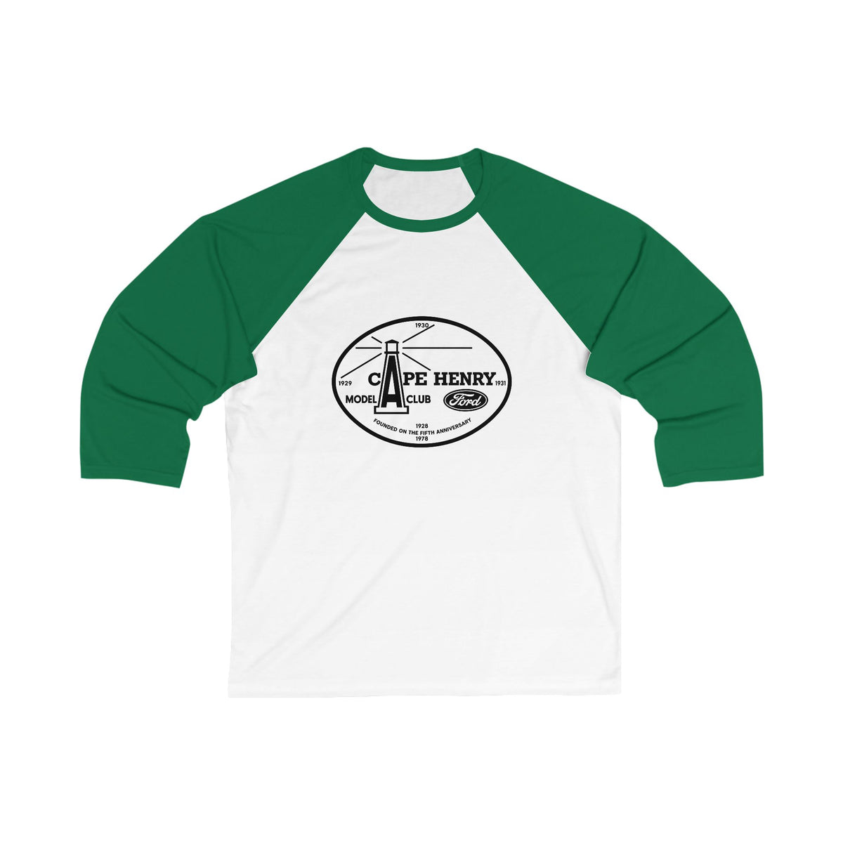 Cape Henry Model A Club Baseball Tee