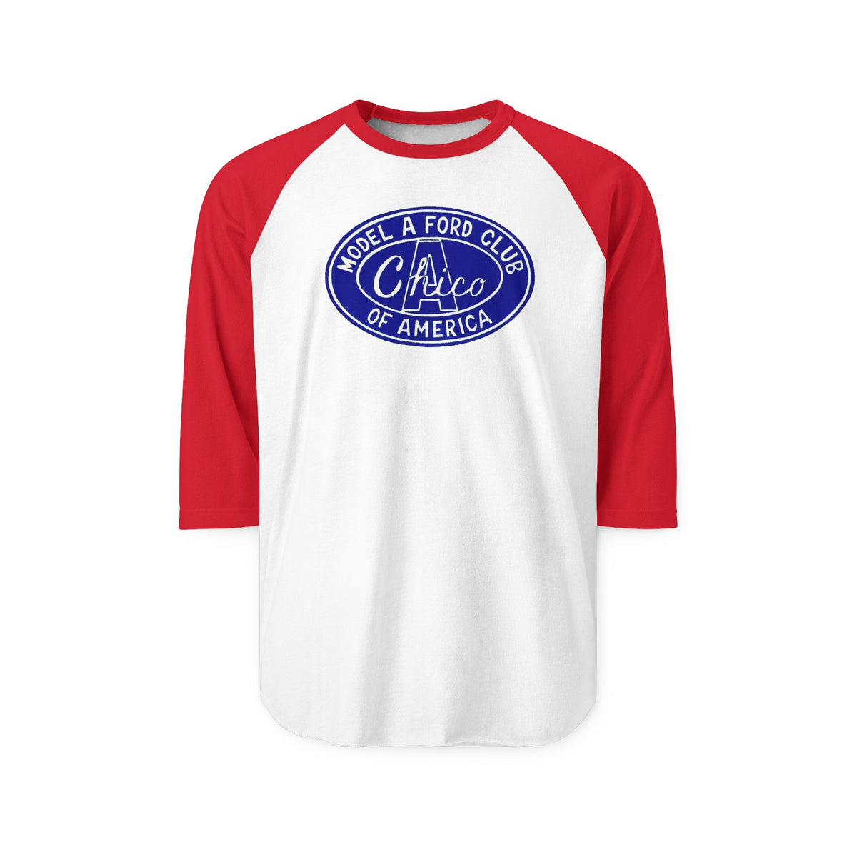 Chico A's Unisex Three-Quarter Sleeve Raglan Shirt