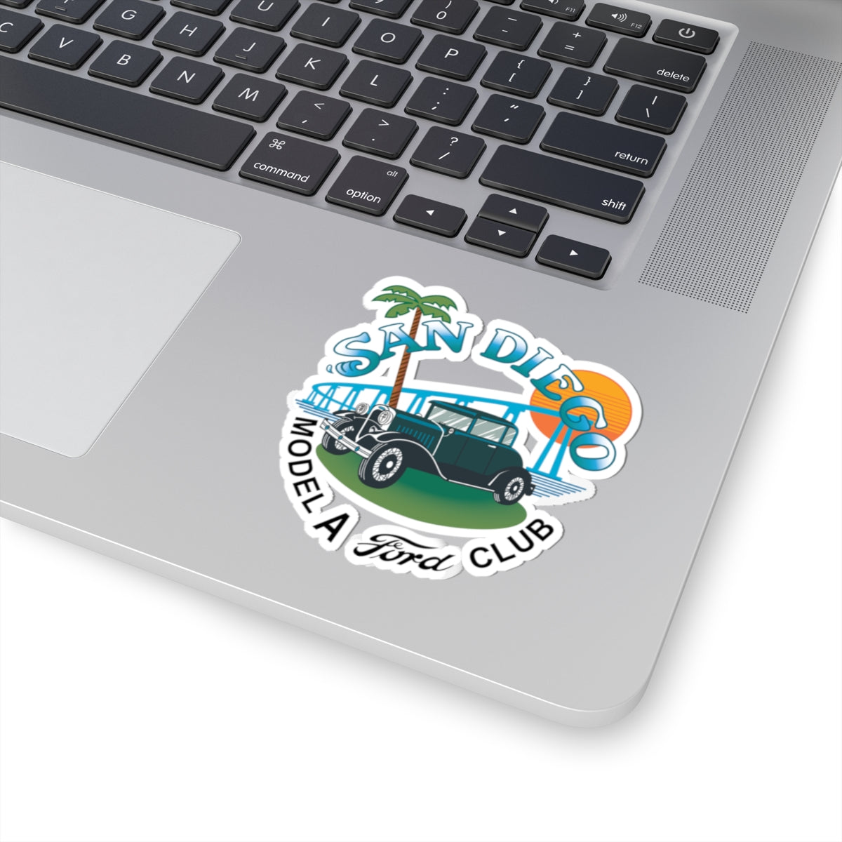 San Diego Model A Ford Club Kiss-Cut Sticker - Great for Windshields