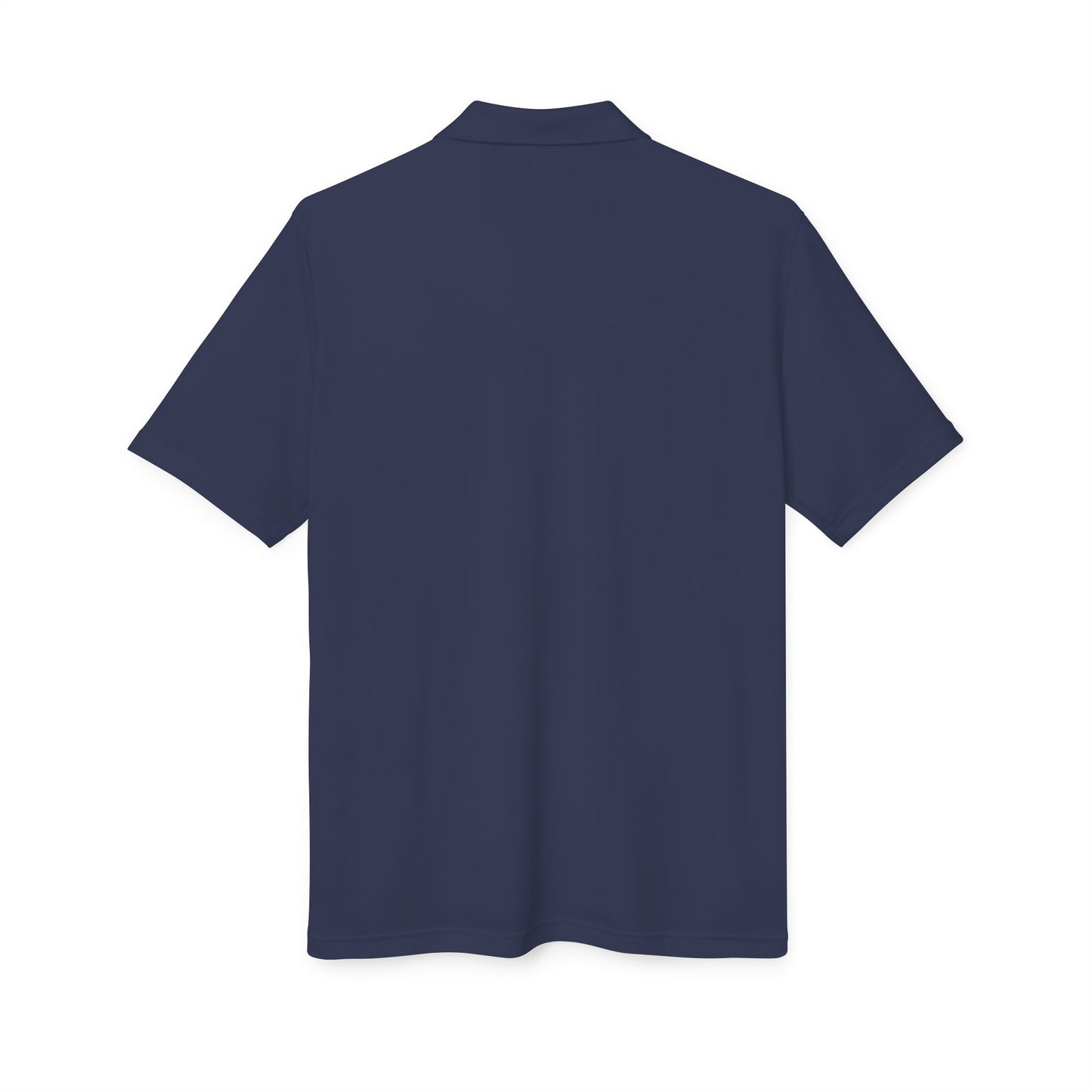 North Idaho Corvette Club White Embroidered Polo — adidas Unisex Performance Polo