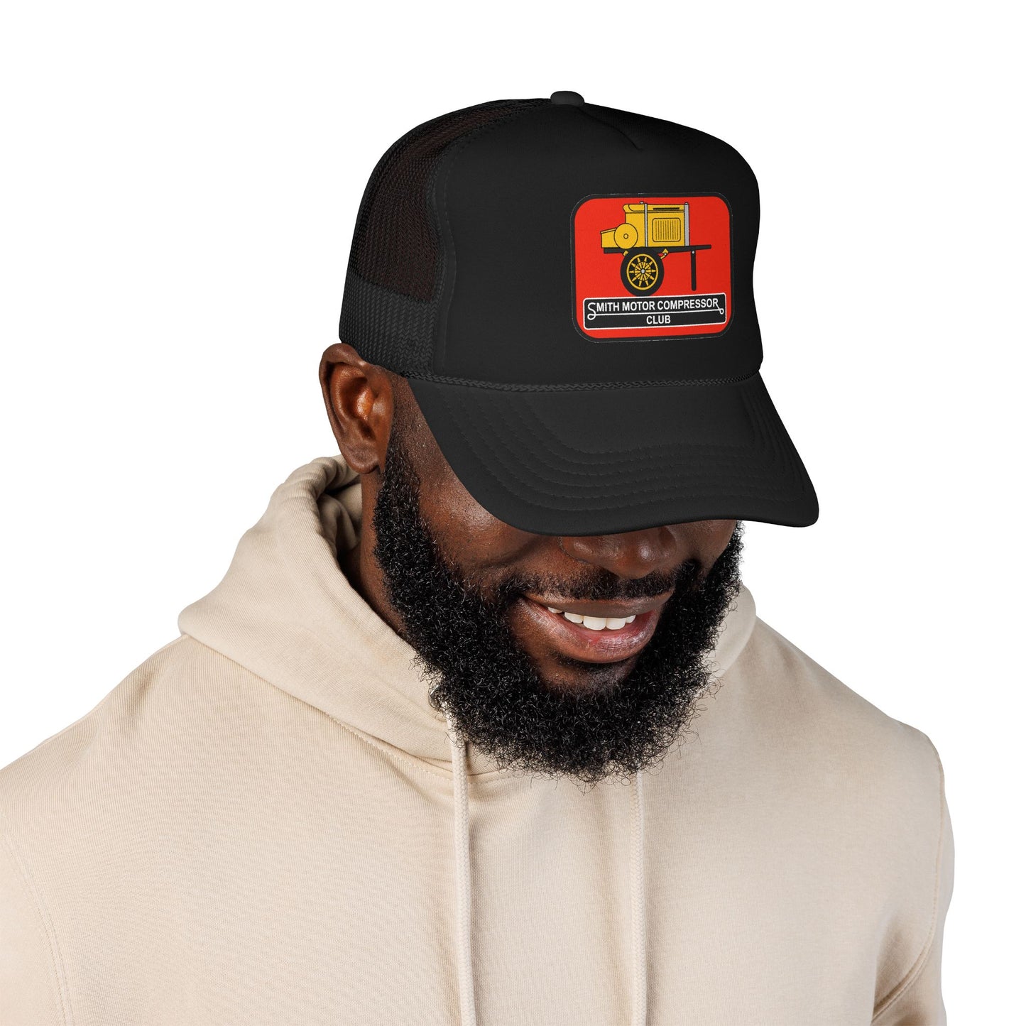 Smith Motor Compressor Club Foam Trucker Hat - Printed
