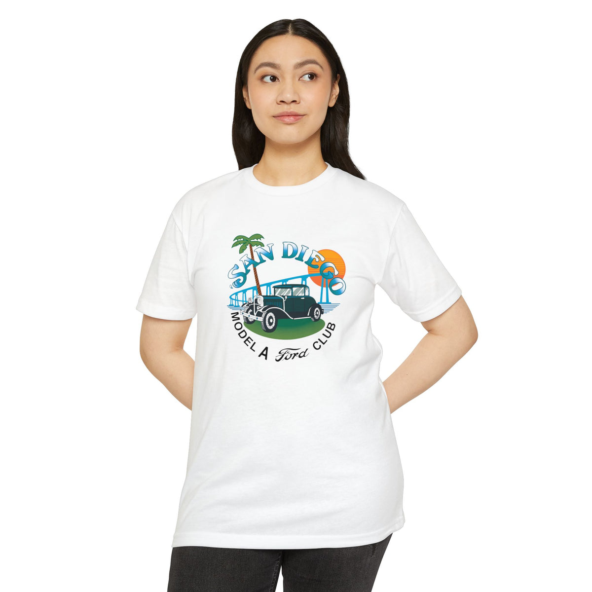 San Diego Model A Ford Club T-Shirt — XS to 5XL