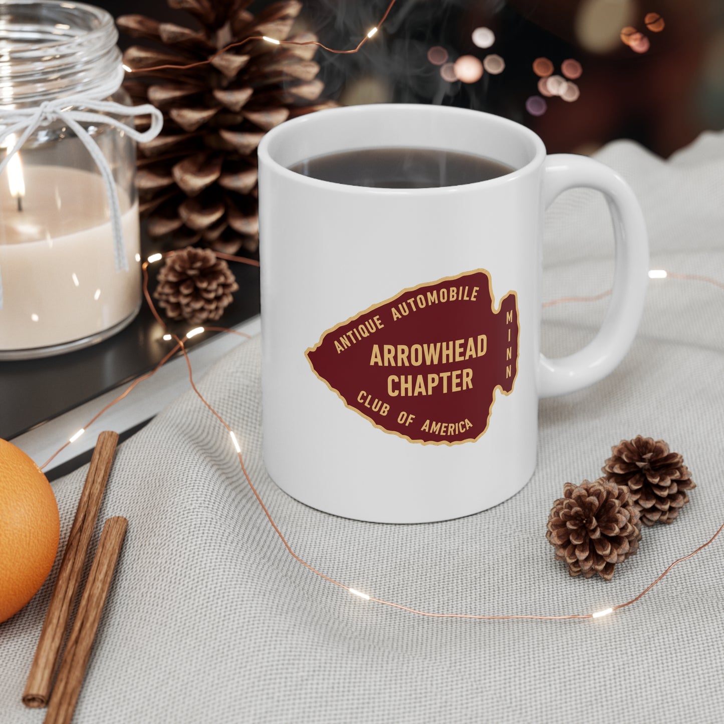 Arrowhead Chapter AACA 11oz Ceramic Mug — Coffee Cup