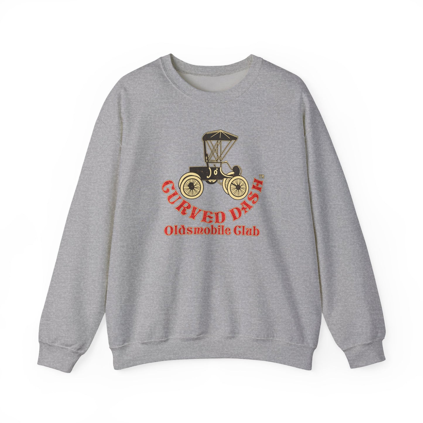 Curved Dash Oldsmobile Club Crewneck Sweatshirt