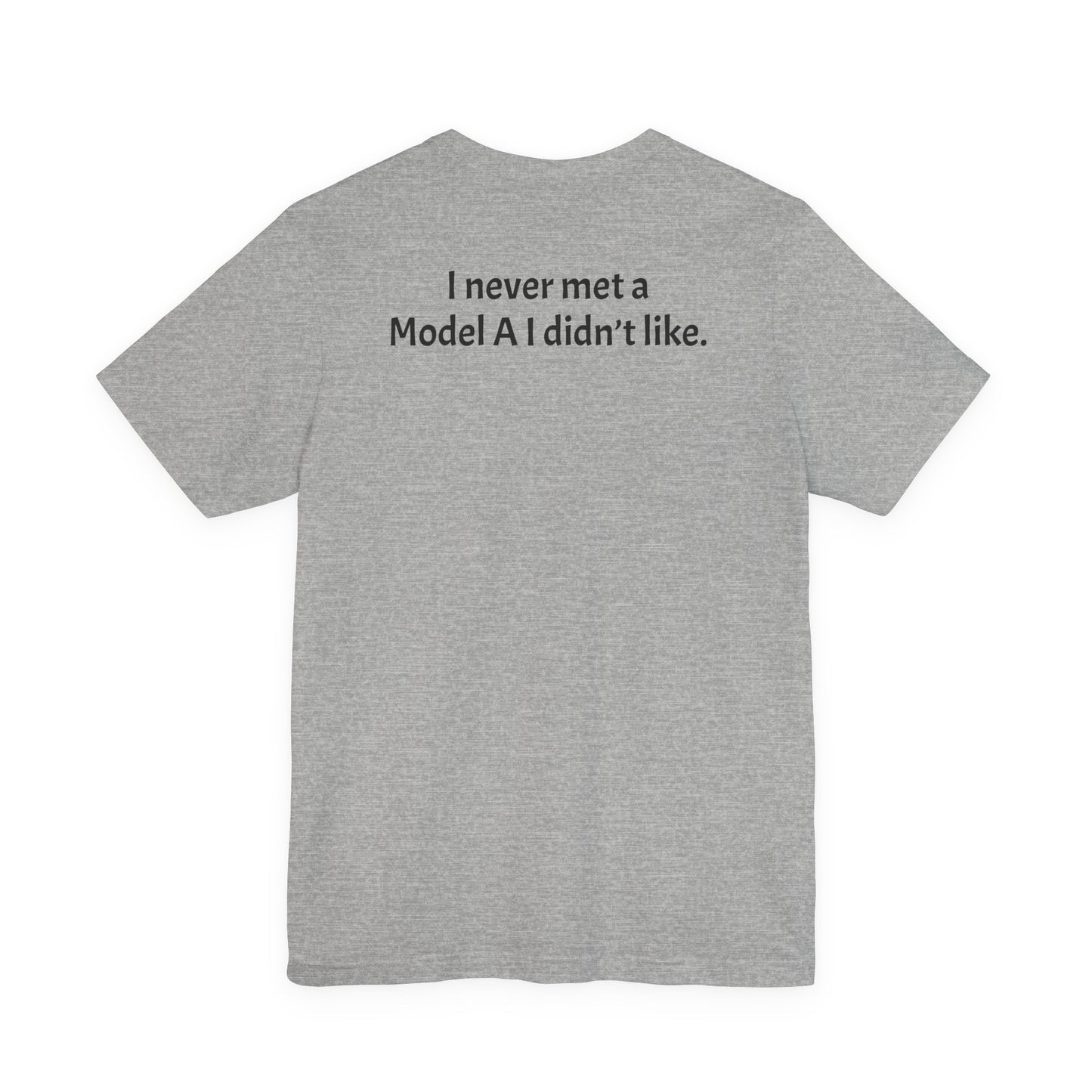 Will Rogers Model A Club - "I Never Met a Model A I Didn't Like" on back