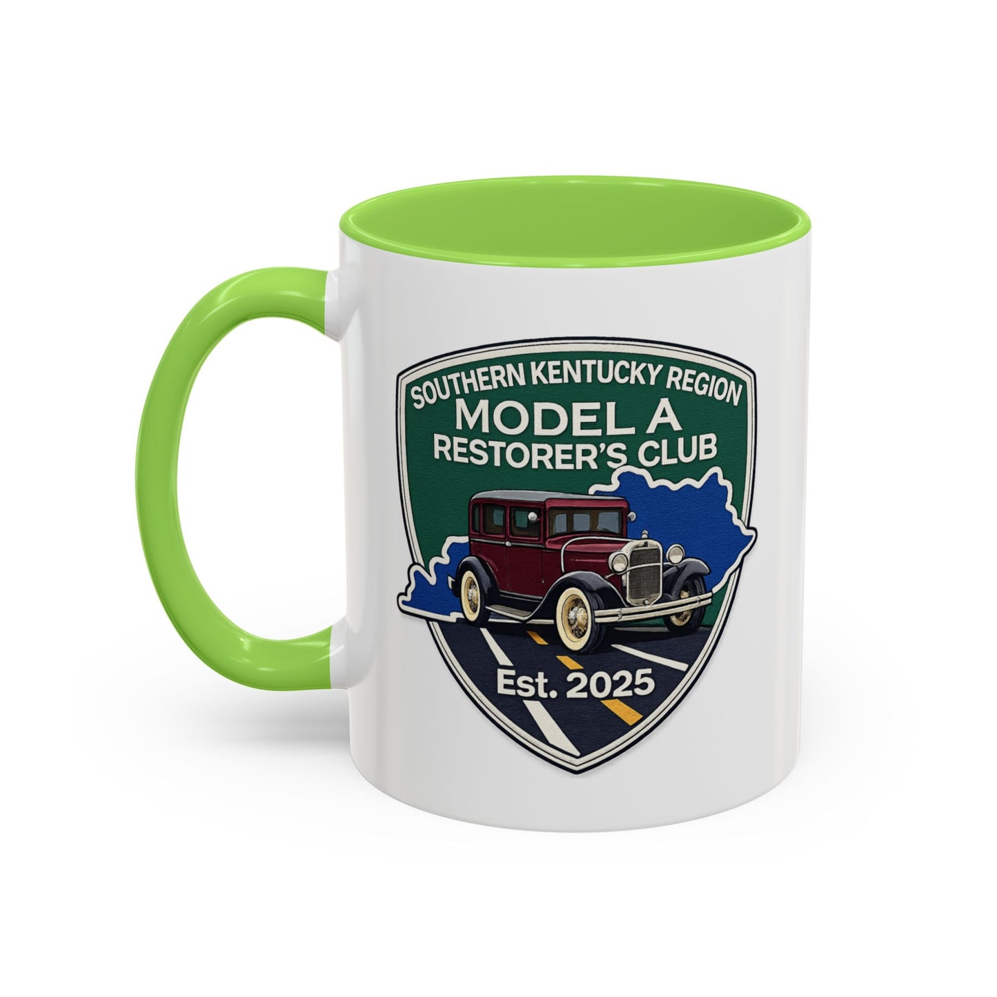 Southern Kentucky Region Model A Restorer's Club Club Mug — Southern Kentucky Region Est. 2025 (11oz/15oz)