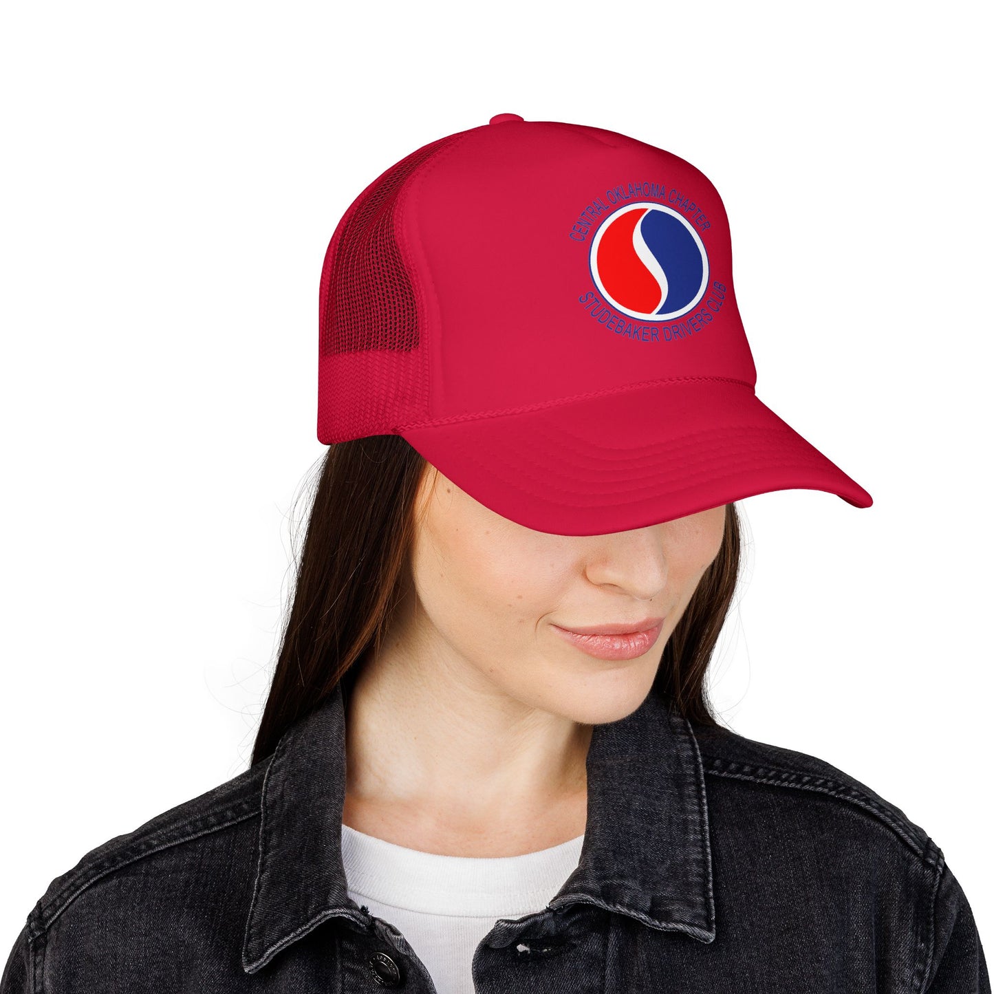 Central Oklahoma Chapter Studebaker Drivers Club Printed Foam Trucker Hat