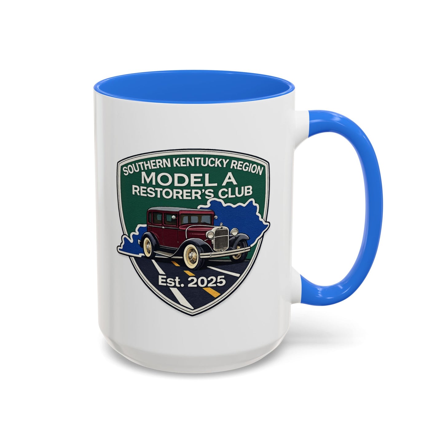 Southern Kentucky Region Model A Restorer's Club Club Mug — Southern Kentucky Region Est. 2025 (11oz/15oz)