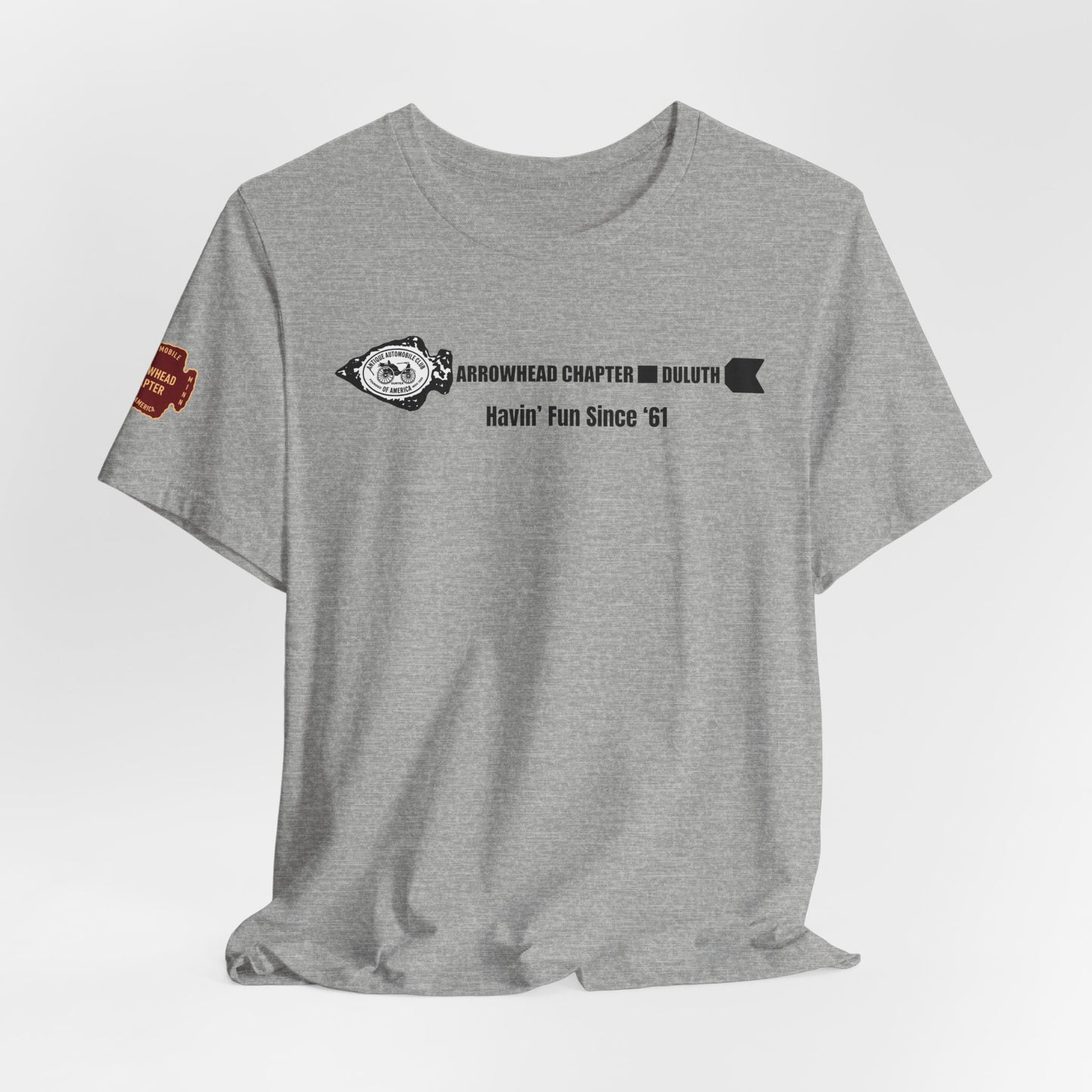 Arrowhead Chapter Duluth T-Shirt — Vintage Arrowhead Logo Tee