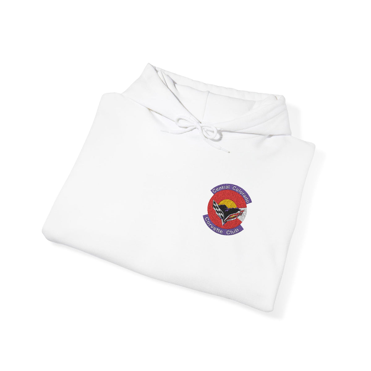 Central Colorado Corvette Club Embroidered Hoodie