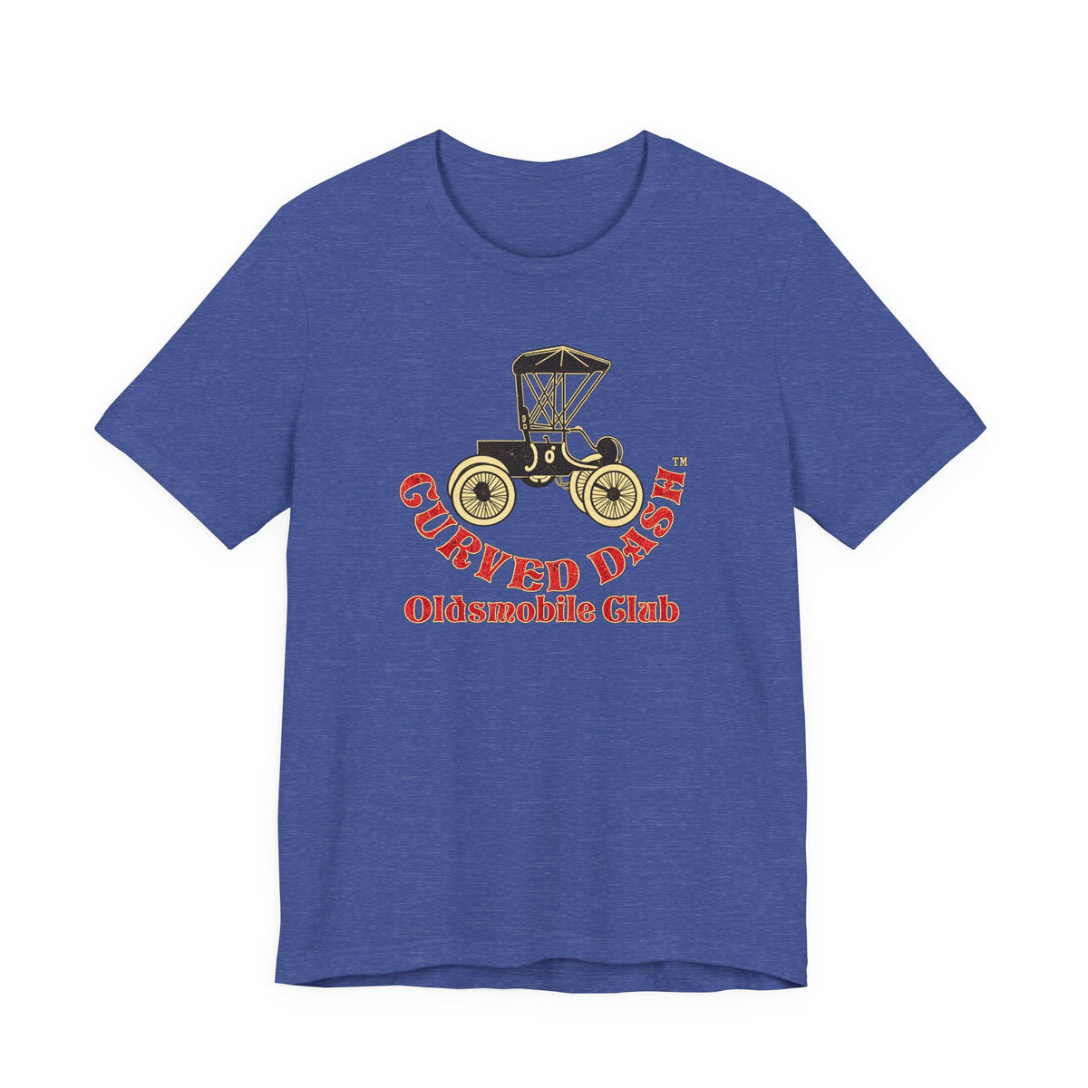 Curved Dash Oldsmobile Club T‑Shirt — Unisex Soft Short Sleeve Tee