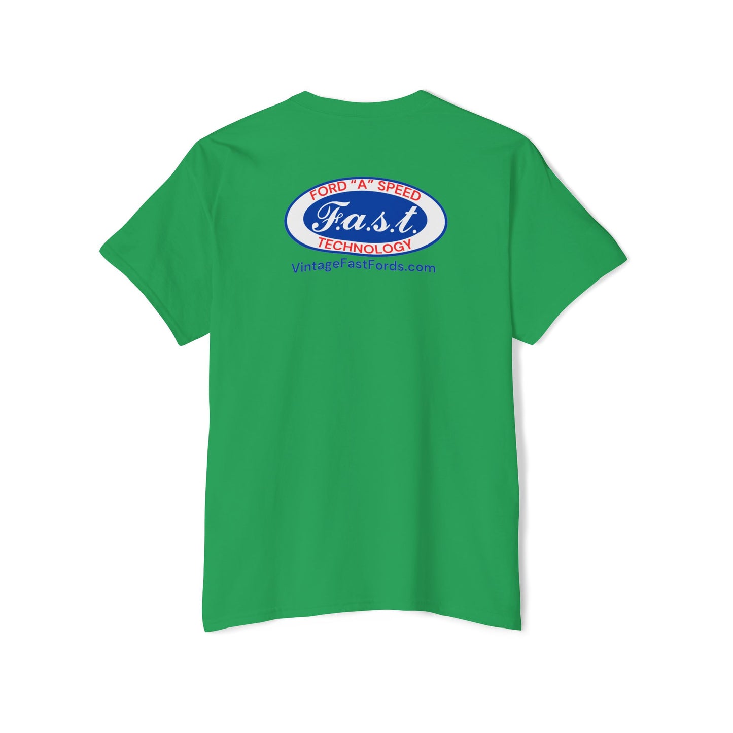 F.A.S.T. Pocket Tee (front and back logo) - Unisex Heavy Cotton T-Shirt