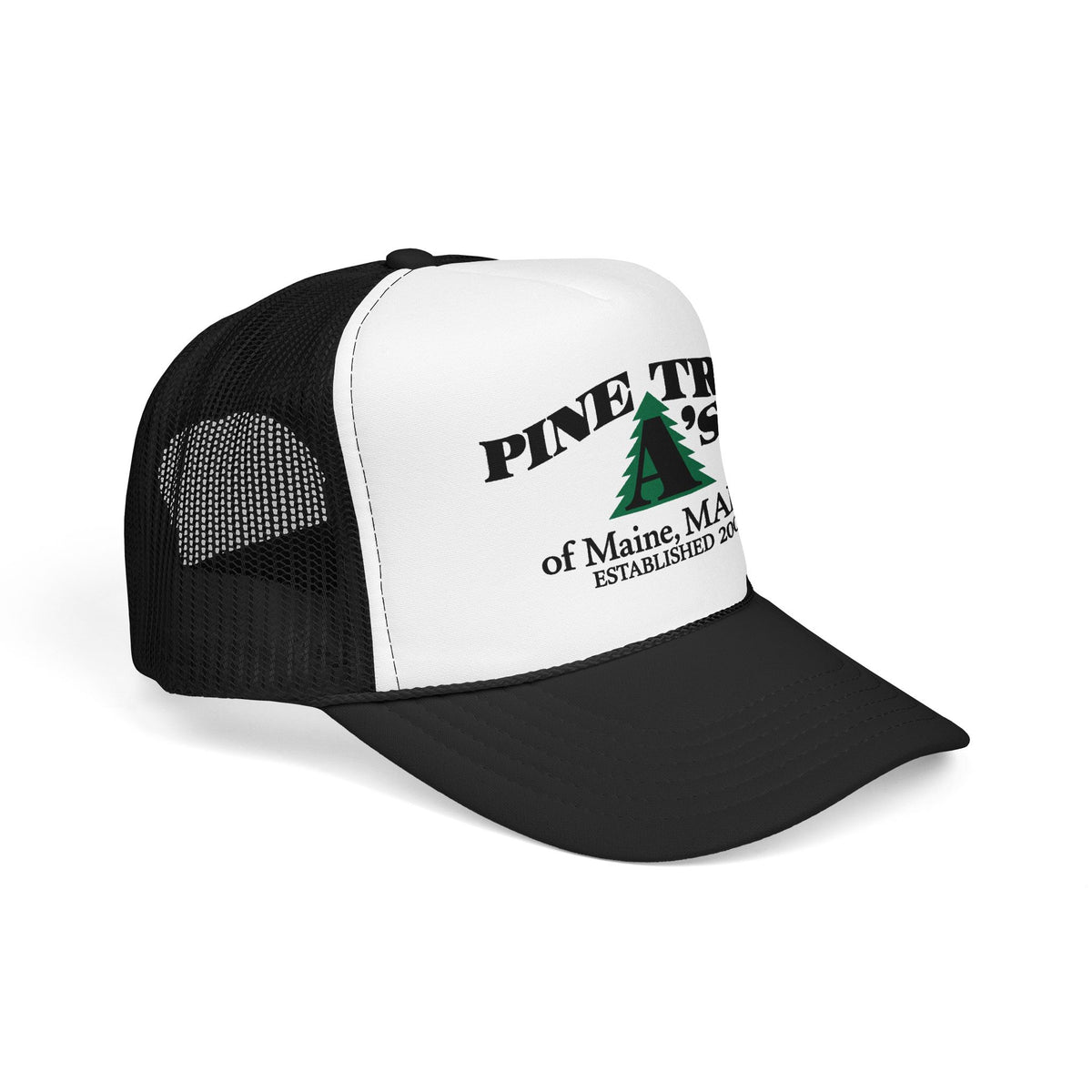 Pine Tree A's of Maine, MAFCA Foam Printed Trucker Hat