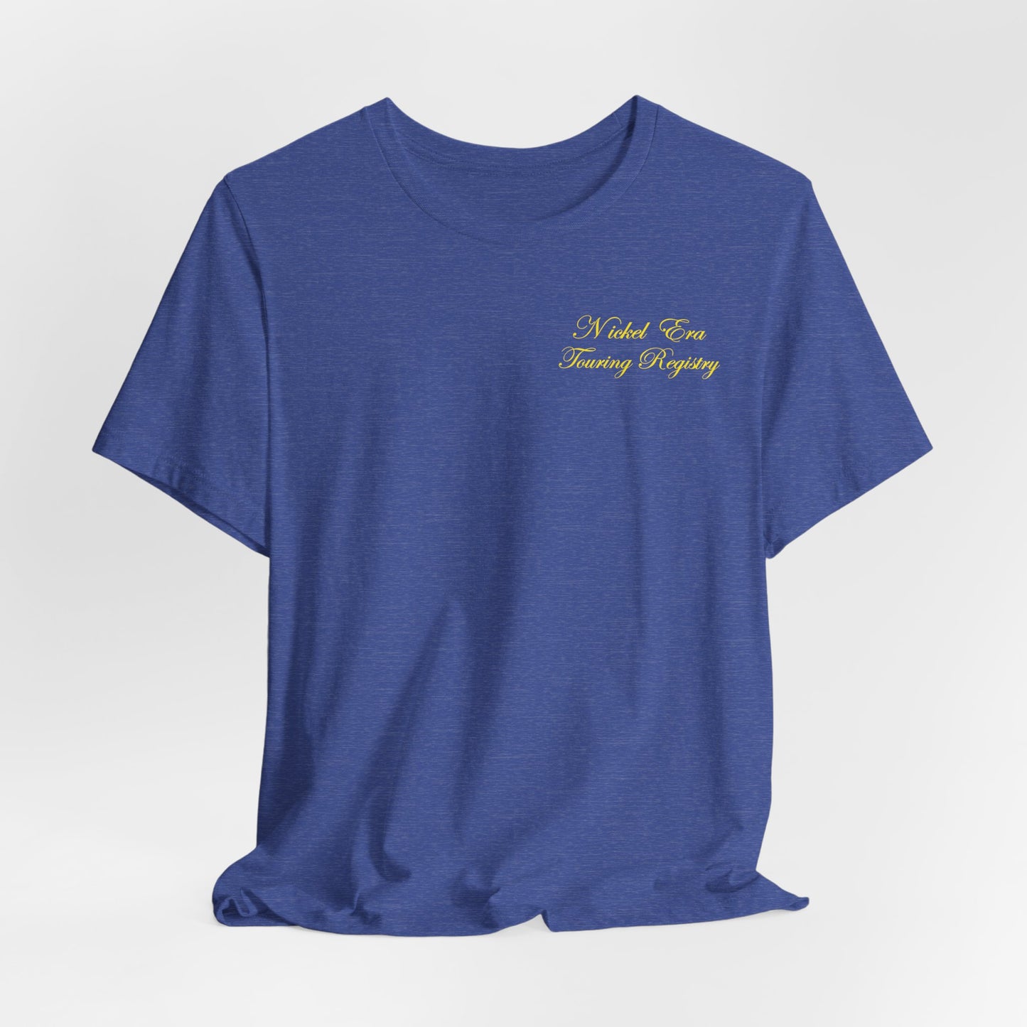 Nickel Era Touring Registry Chest Tee - Casual Cotton T-Shirt