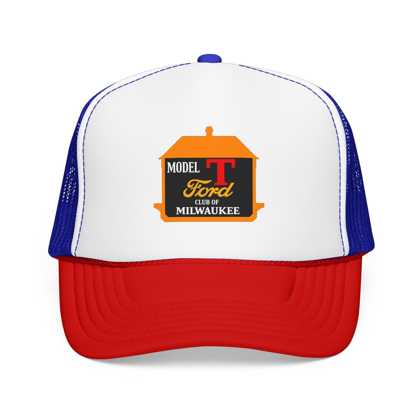 Greater Milwaukee Model T Ford Club - Model T Ford Milwaukee Vintage Truckers Hat (Printed)