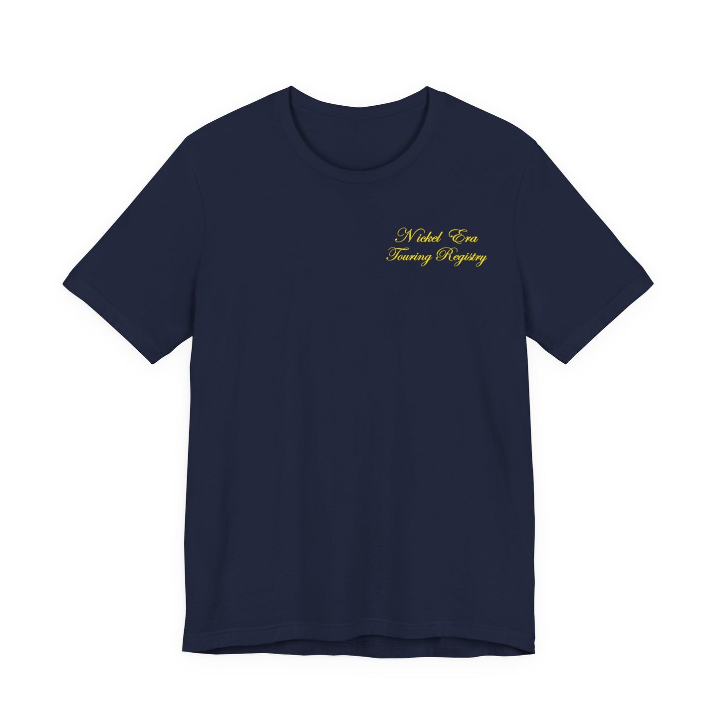 Nickel Era Touring Registry Chest Tee - Casual Cotton T-Shirt