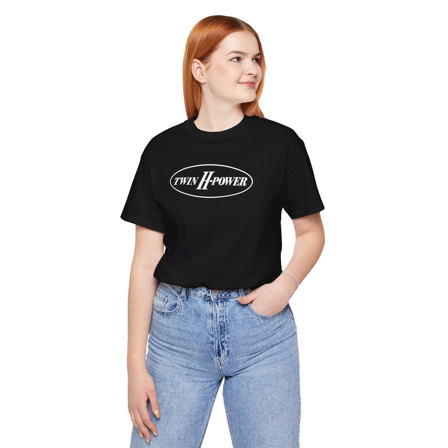 Hudson Essex Terraplane Club Twin H-Power Logo Tee - Unisex Jersey Short Sleeve Tee