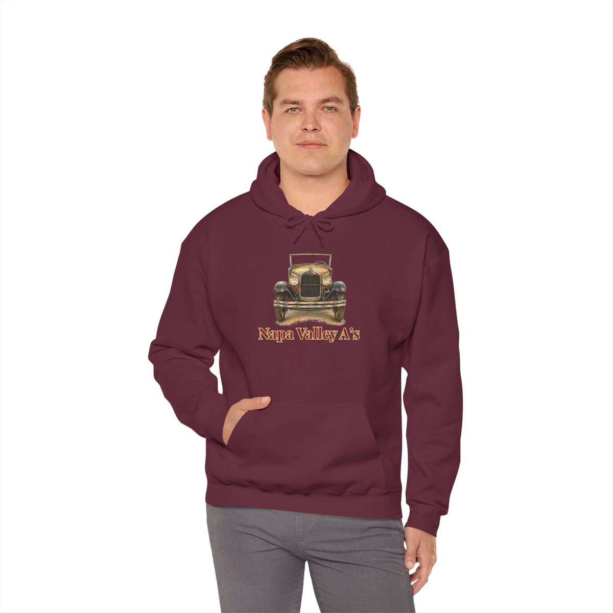 Napa Valley A's Unisex Heavy Blend™ Hooded Sweatshirt