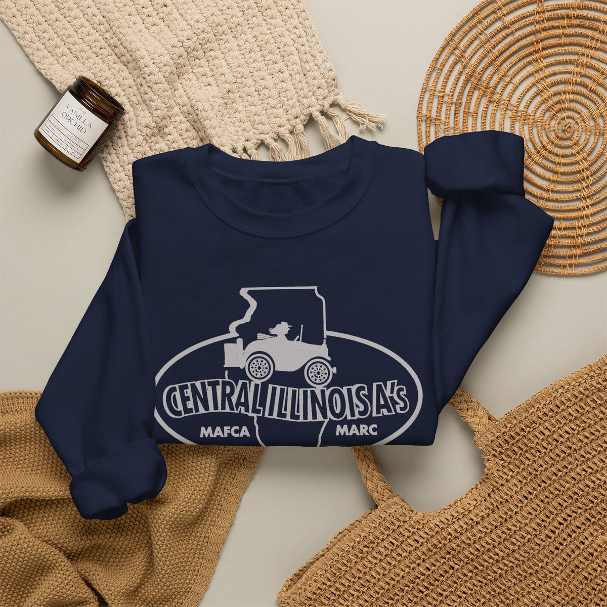 Central Illinois A's Sweatshirt - Unisex Heavy Blend™ Crewneck Sweatshirt