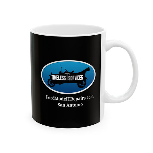 Timeless T Services Personalized Ceramic Coffee Mug