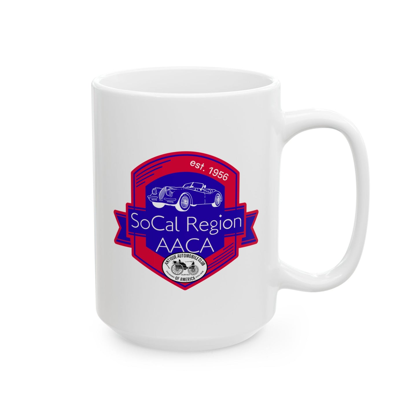 SoCal Region AACA Ceramic Mug - Perfect Gift for Coffee Lovers