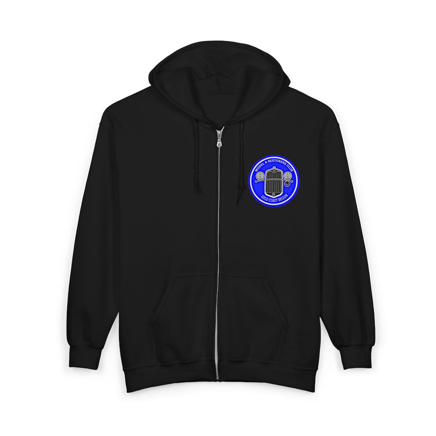 Gold Coast Region Model A Restorers Club Full-Zip Hoodie