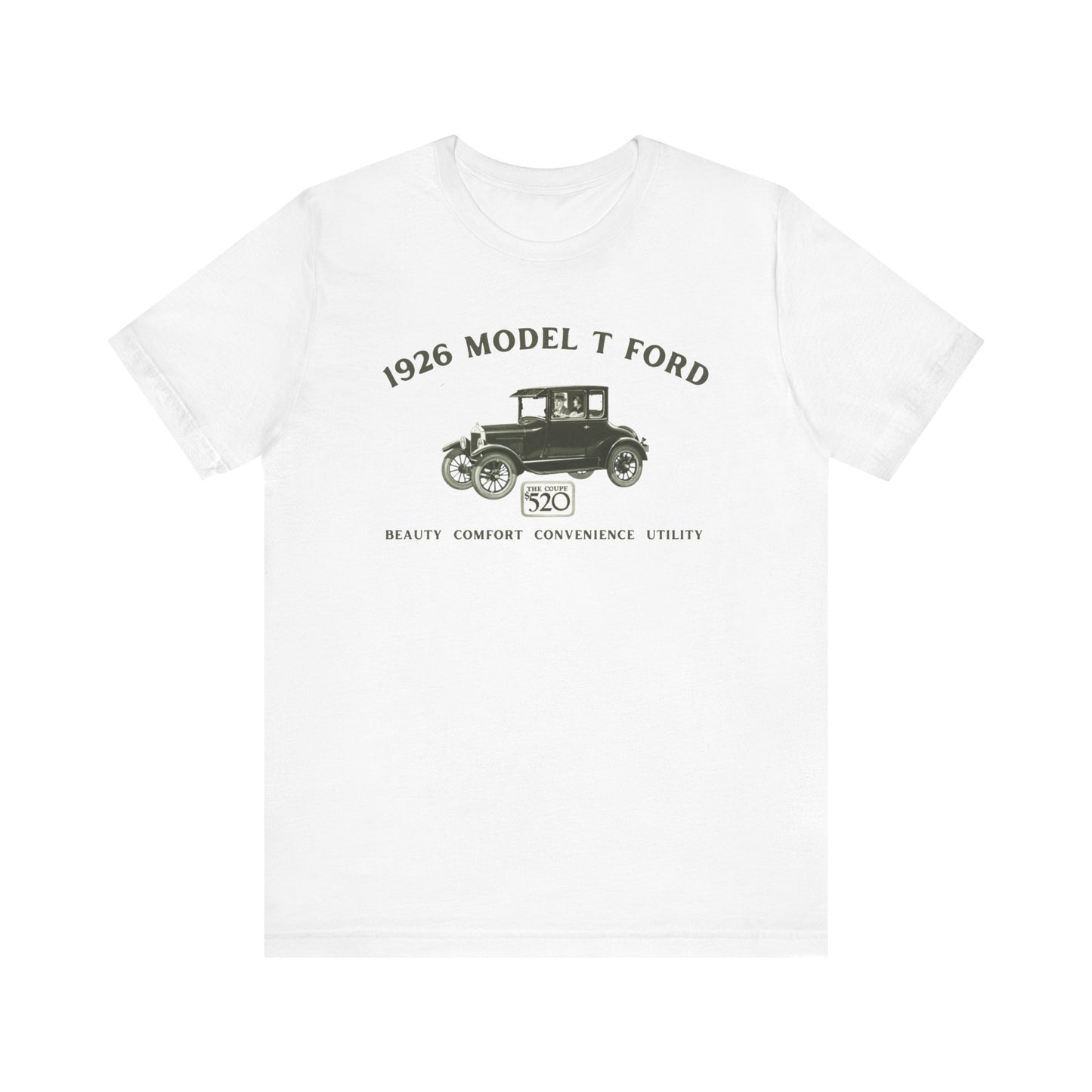 1926 Model T Ford Coupe - Classic Car Enthusiast Shirt