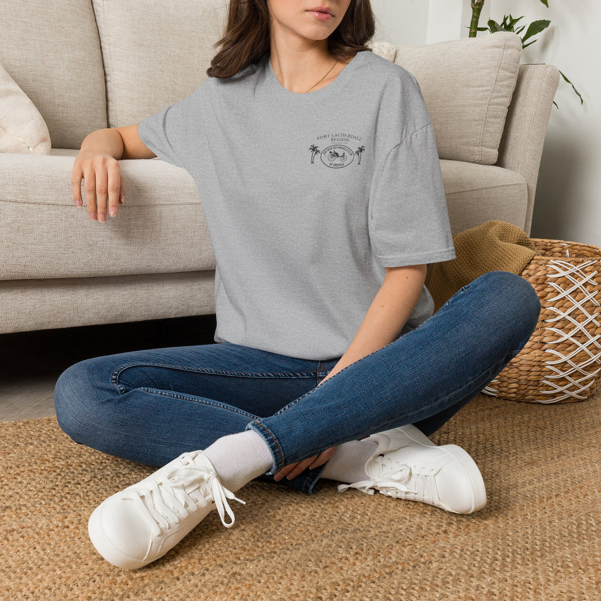 Fort Lauderdale Region AACA T-Shirt - Unisex Softstyle T-Shirt Front and Back Logos